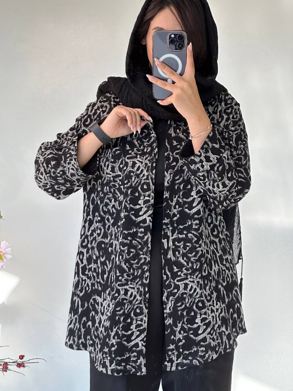 شومیز پلنگی آلما